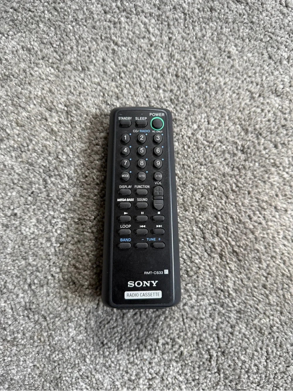 Sony CFD-S33 CD Radio Cassette Corder Boombox Mega Bass w/ Remote